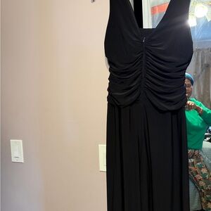 Chic Black Backless Dress